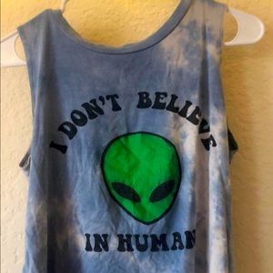 graphic tank top